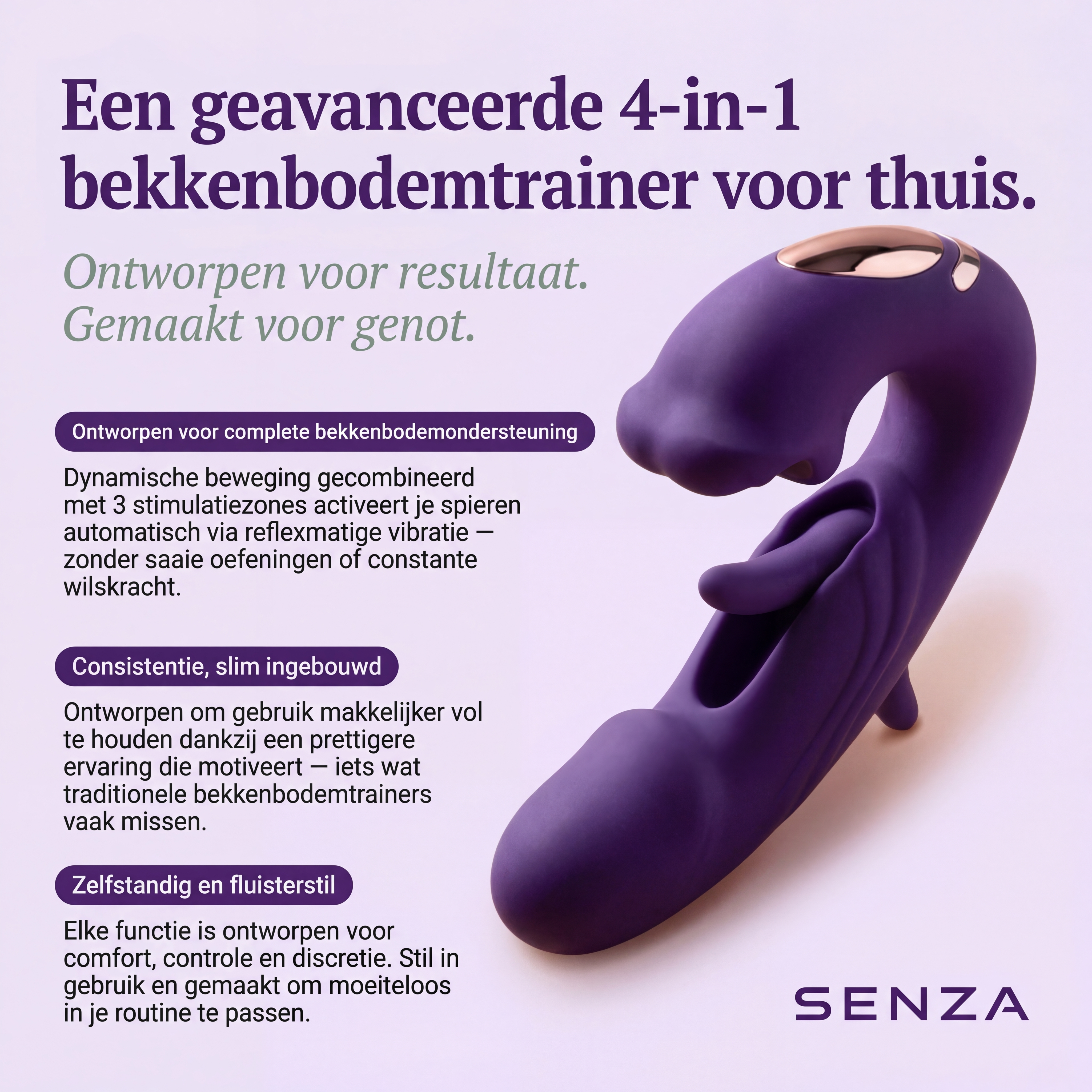 Senza™ 4-in-1 Bekkenbodem Activator